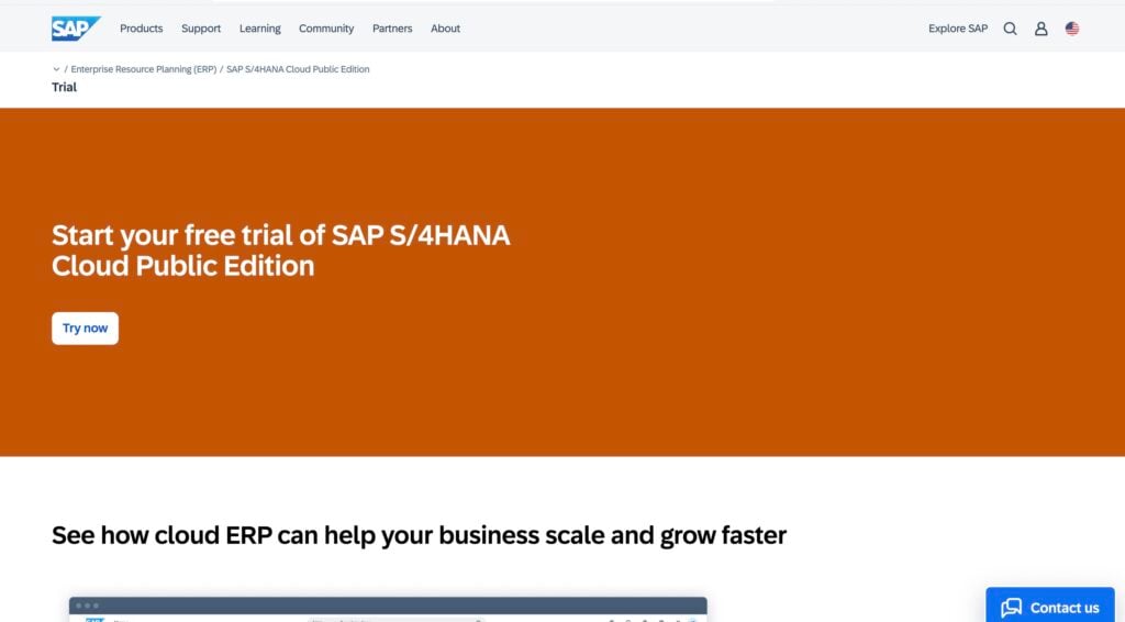 The visual picture of SAP S/4HANA top ERP system main page.
